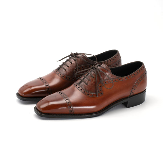 Andrés Adelaide Oxford - Chestnut Handmade Patina