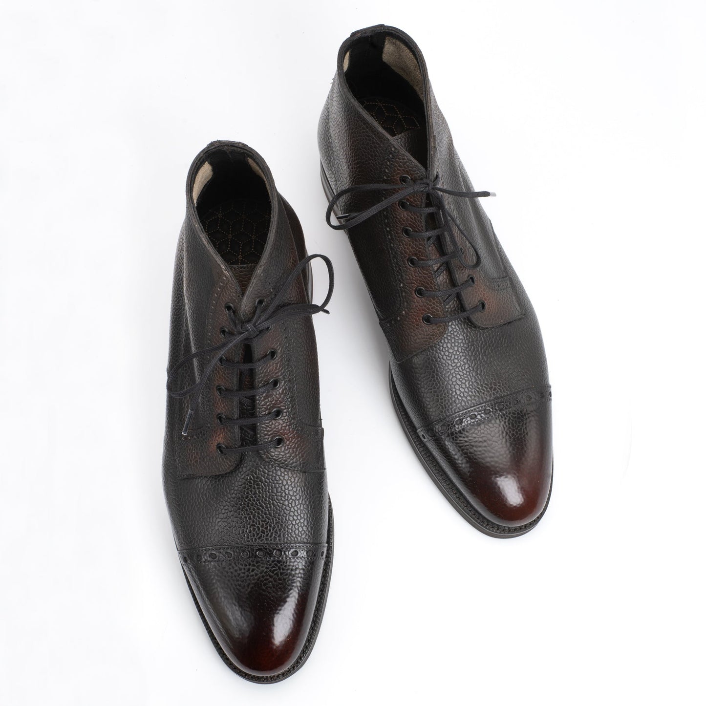 Brossa Derby Boot - Espresso Patina