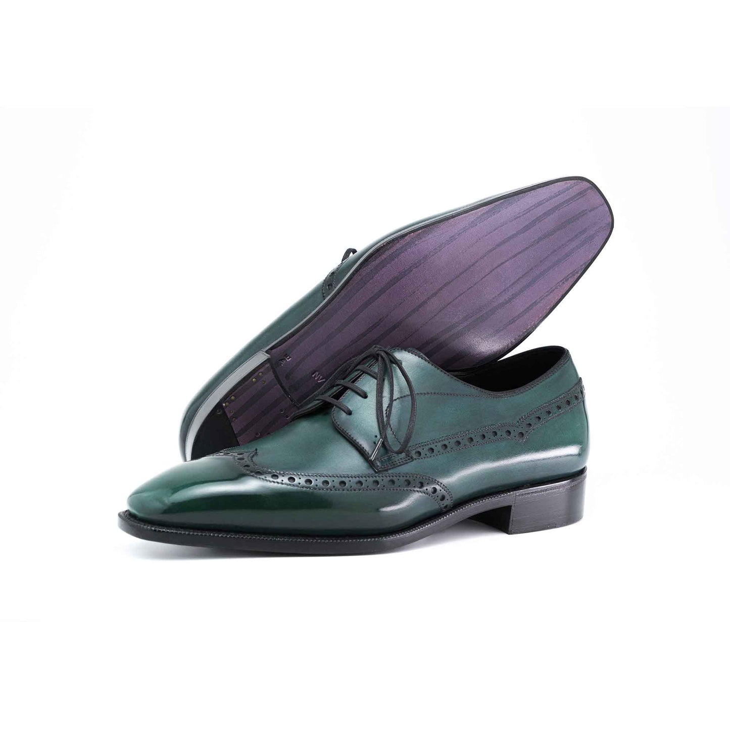Wingtip Derby - Emerald Green
