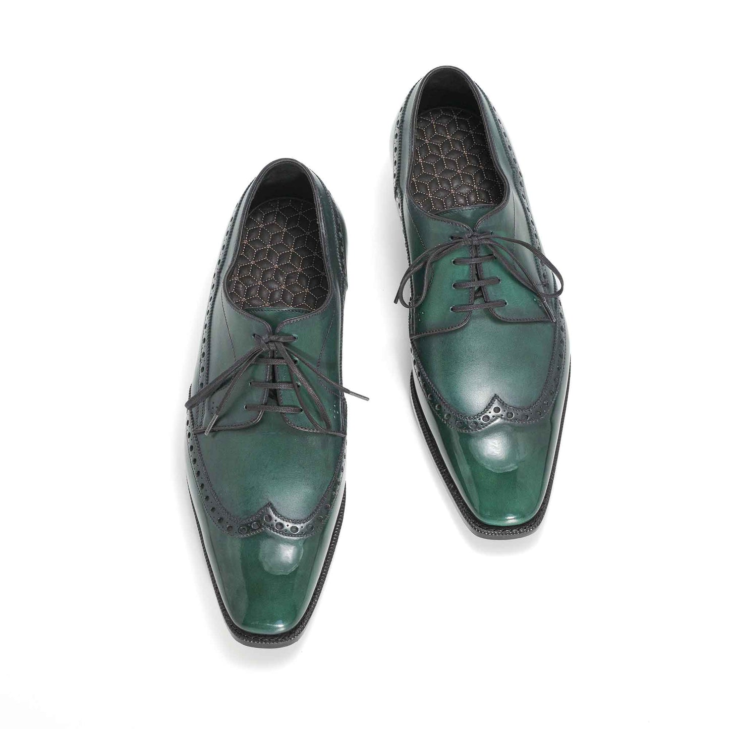 Wingtip Derby - Emerald Green