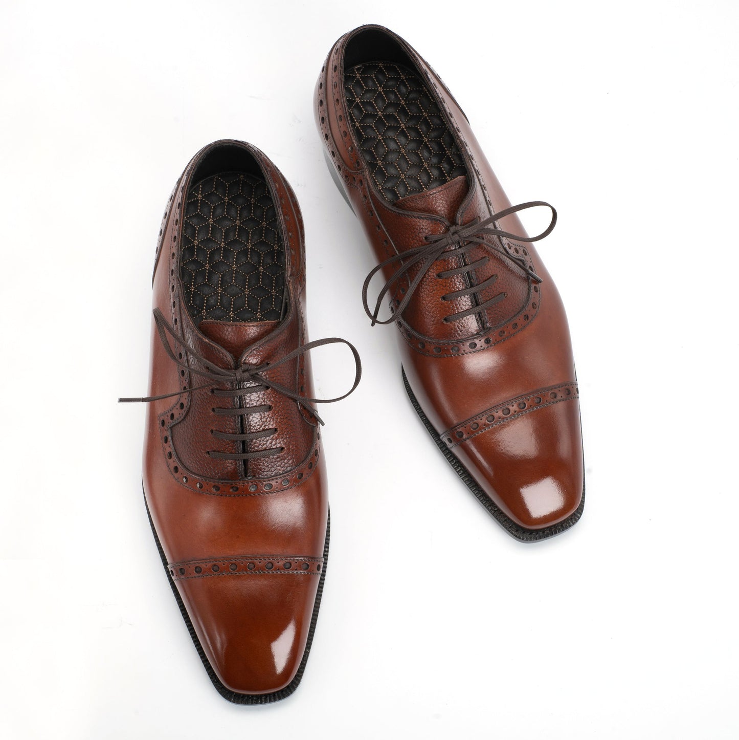 Andrés Adelaide Oxford - Chestnut Handmade Patina
