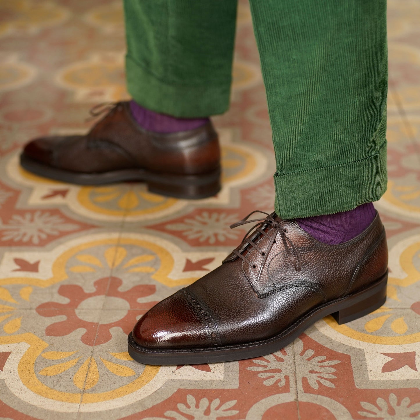 Bernat Brogue Derby - Espresso Patina
