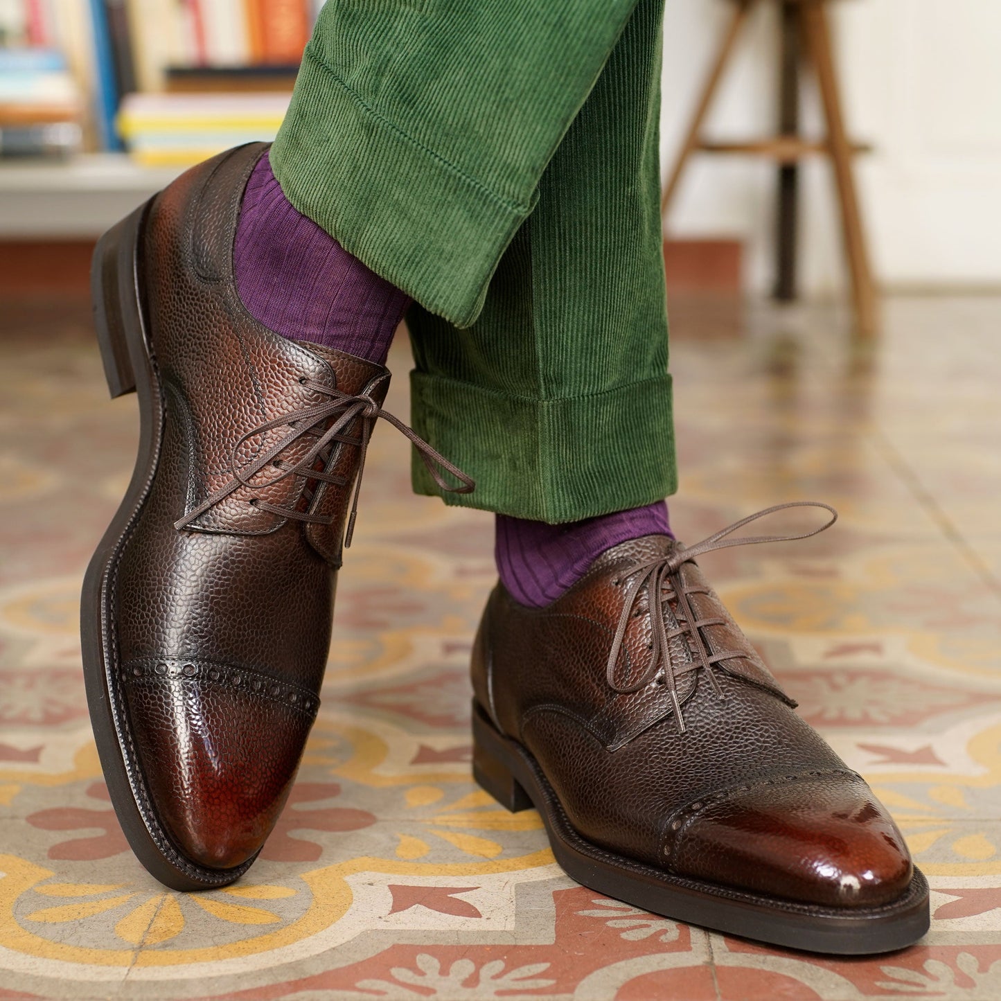 Bernat Brogue Derby - Espresso Patina