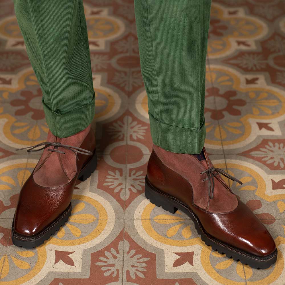 Boulevardier Chukka Boot - Bordeaux