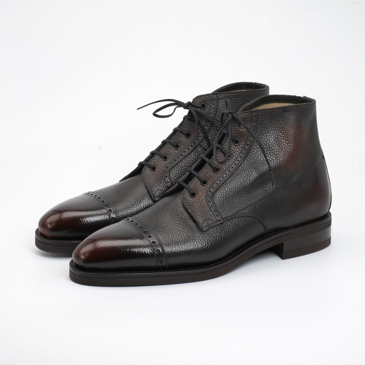 Brossa Derby Boot - Espresso Patina