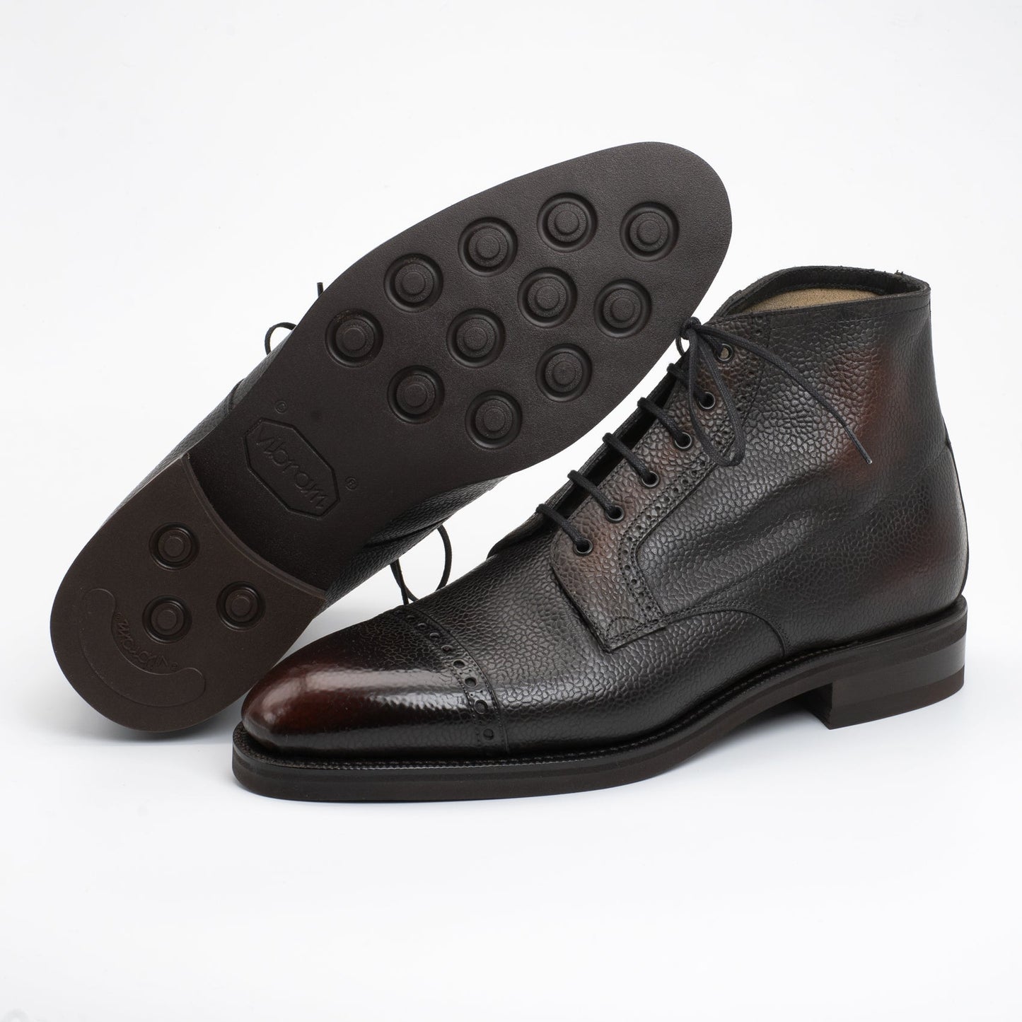Brossa Derby Boot - Espresso Patina
