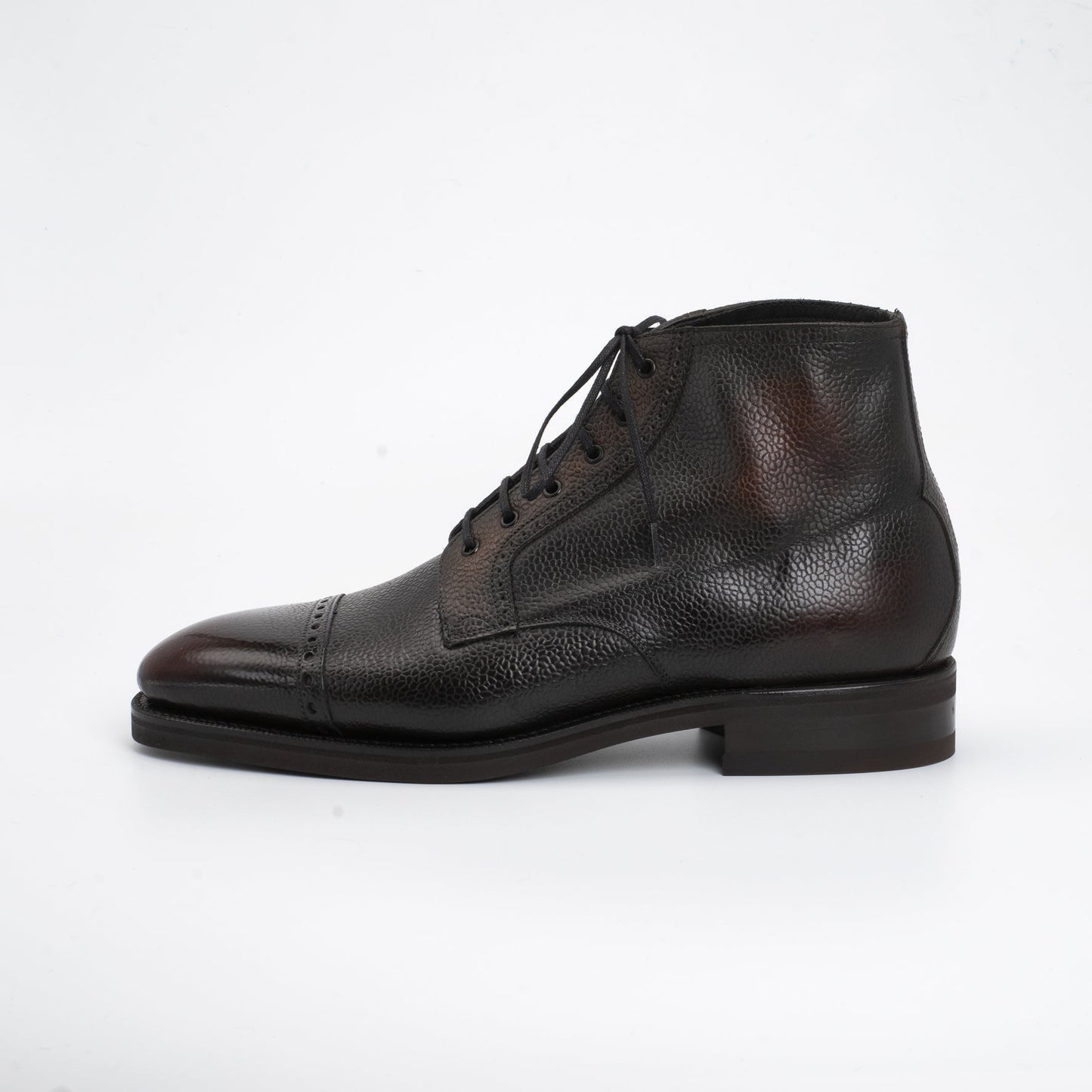 Brossa Derby Boot - Espresso Patina