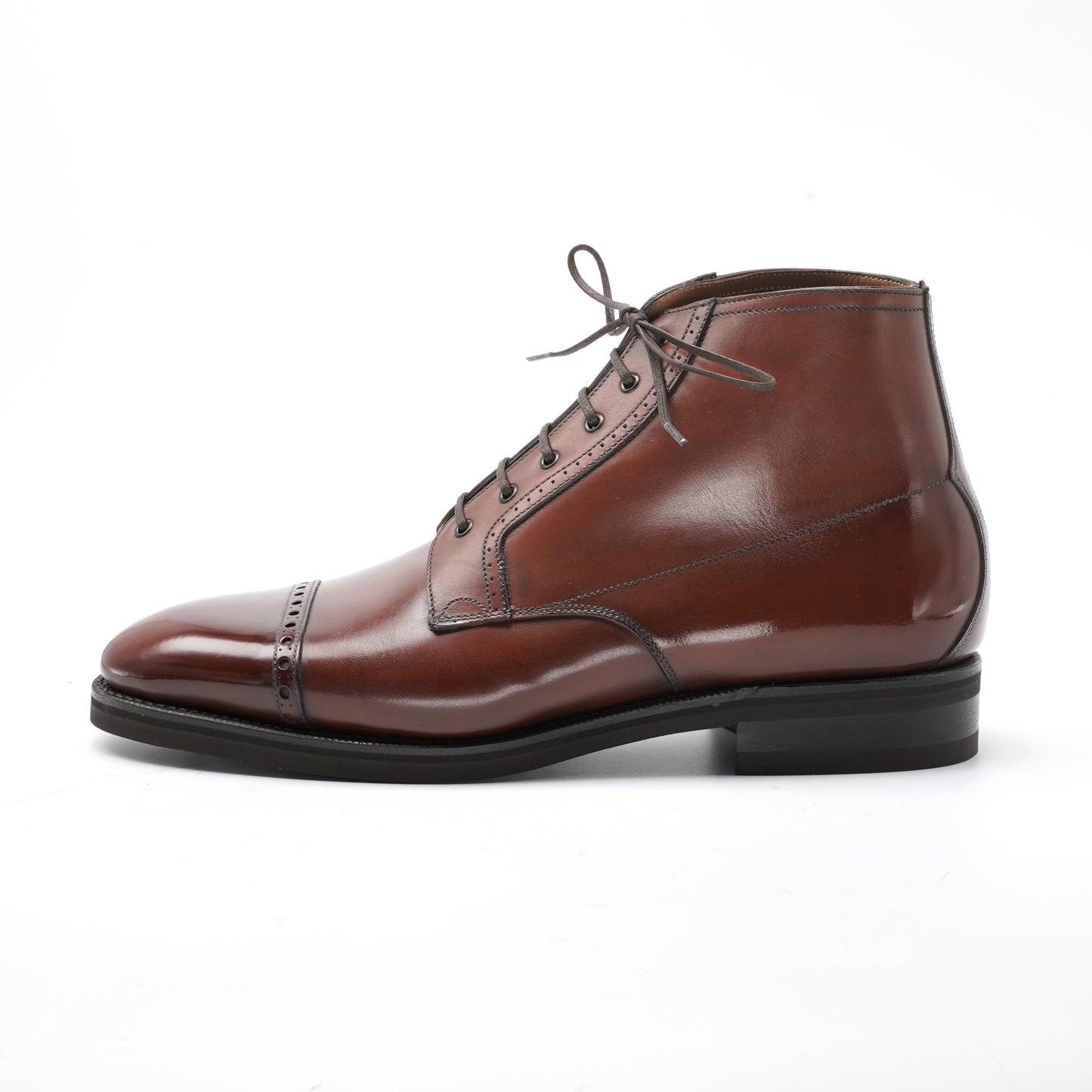 Brossa Derby Boot - Rosewood