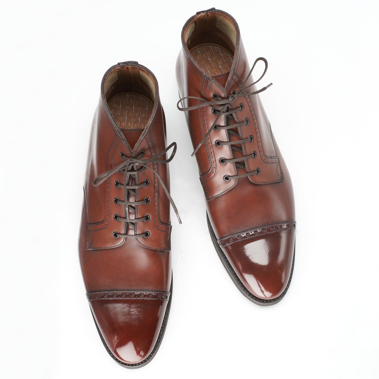 Brossa Derby Boot - Rosewood